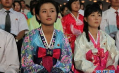 朝鲜美女图片,神秘东方的美丽使者